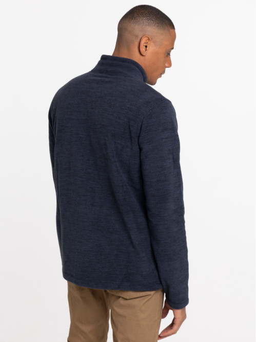 Sweat polaire marine homme