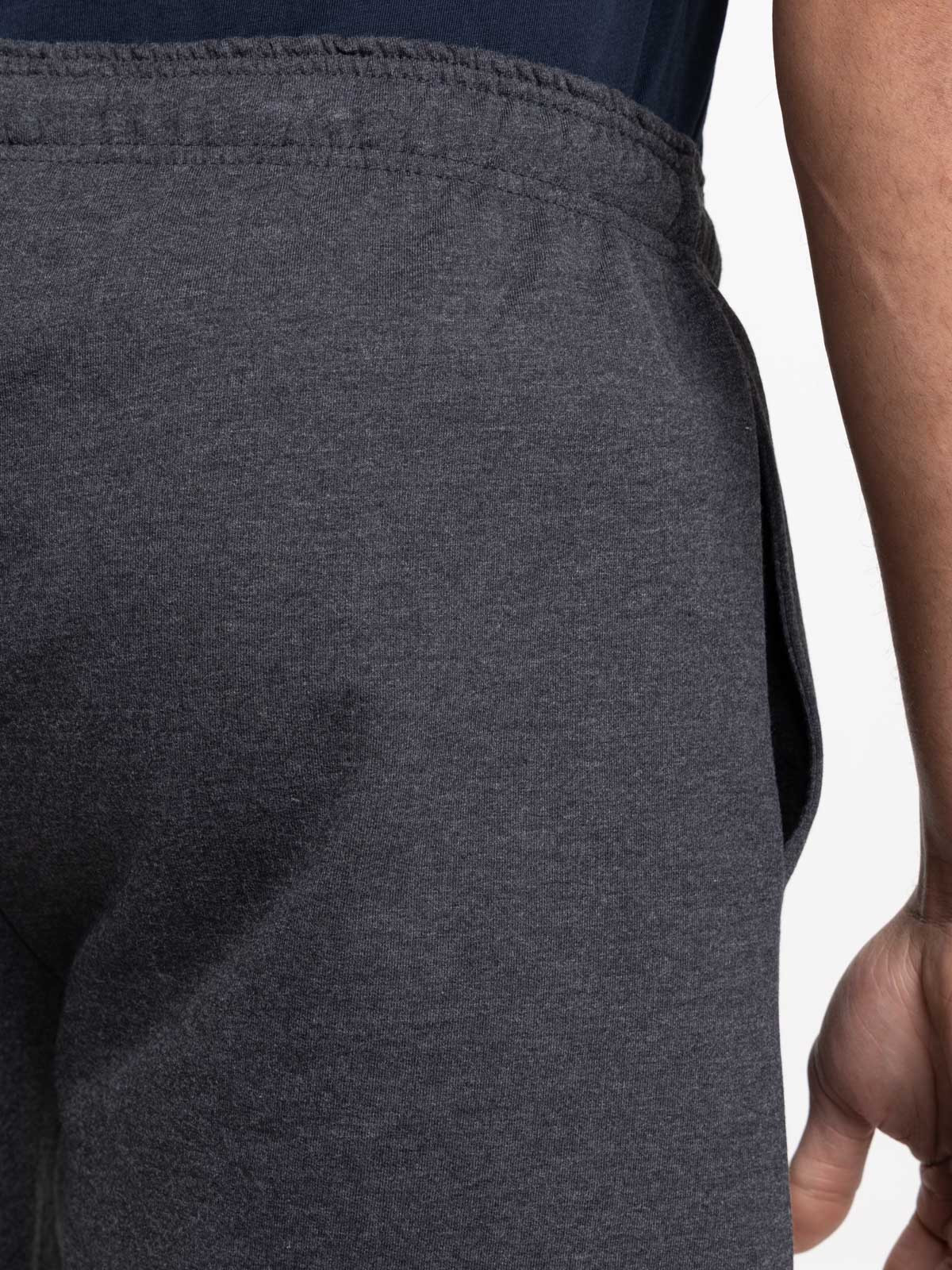 Short basique gris anthracite homme