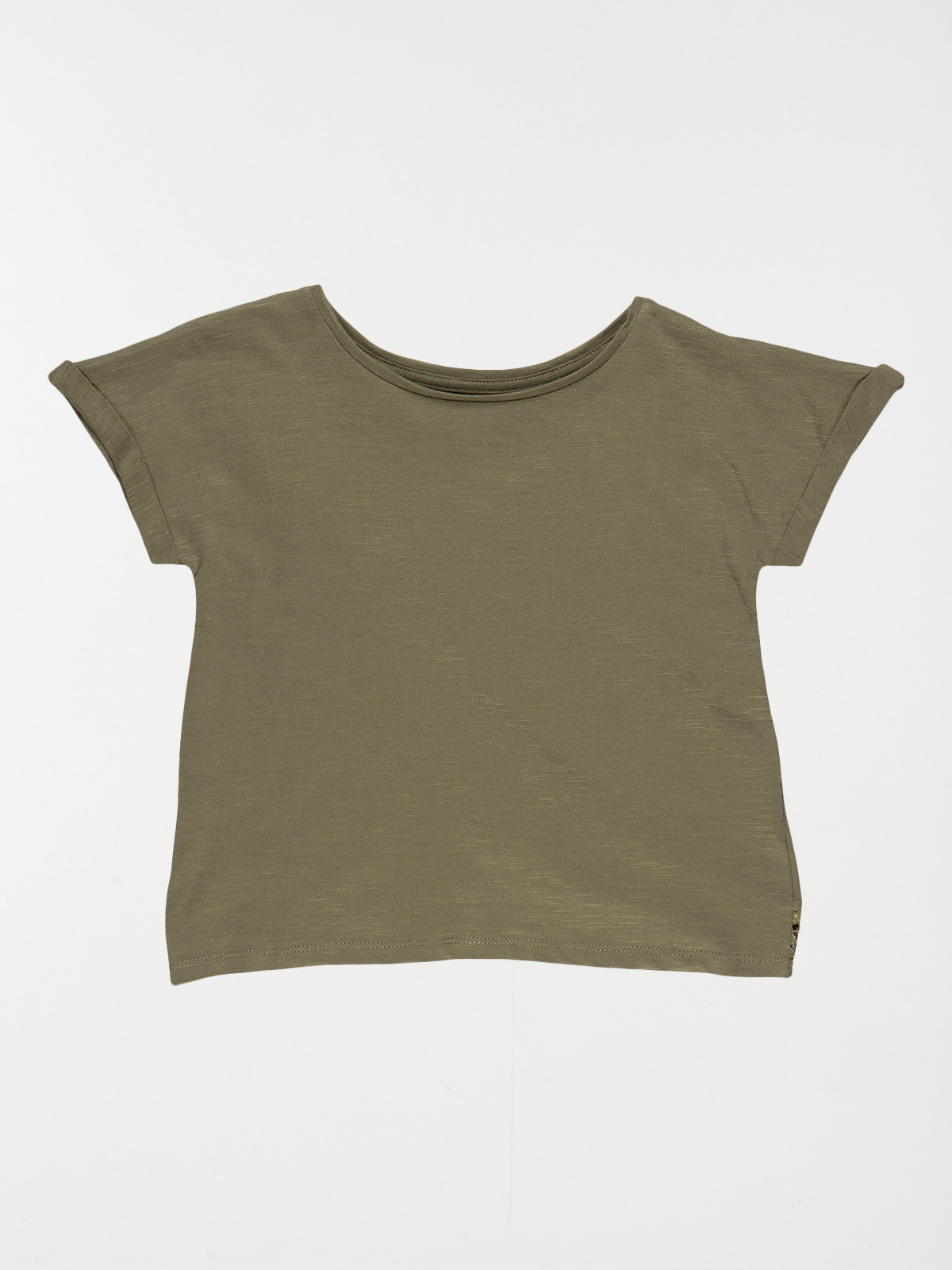 T-shirt kaki clair fille (10-16A)