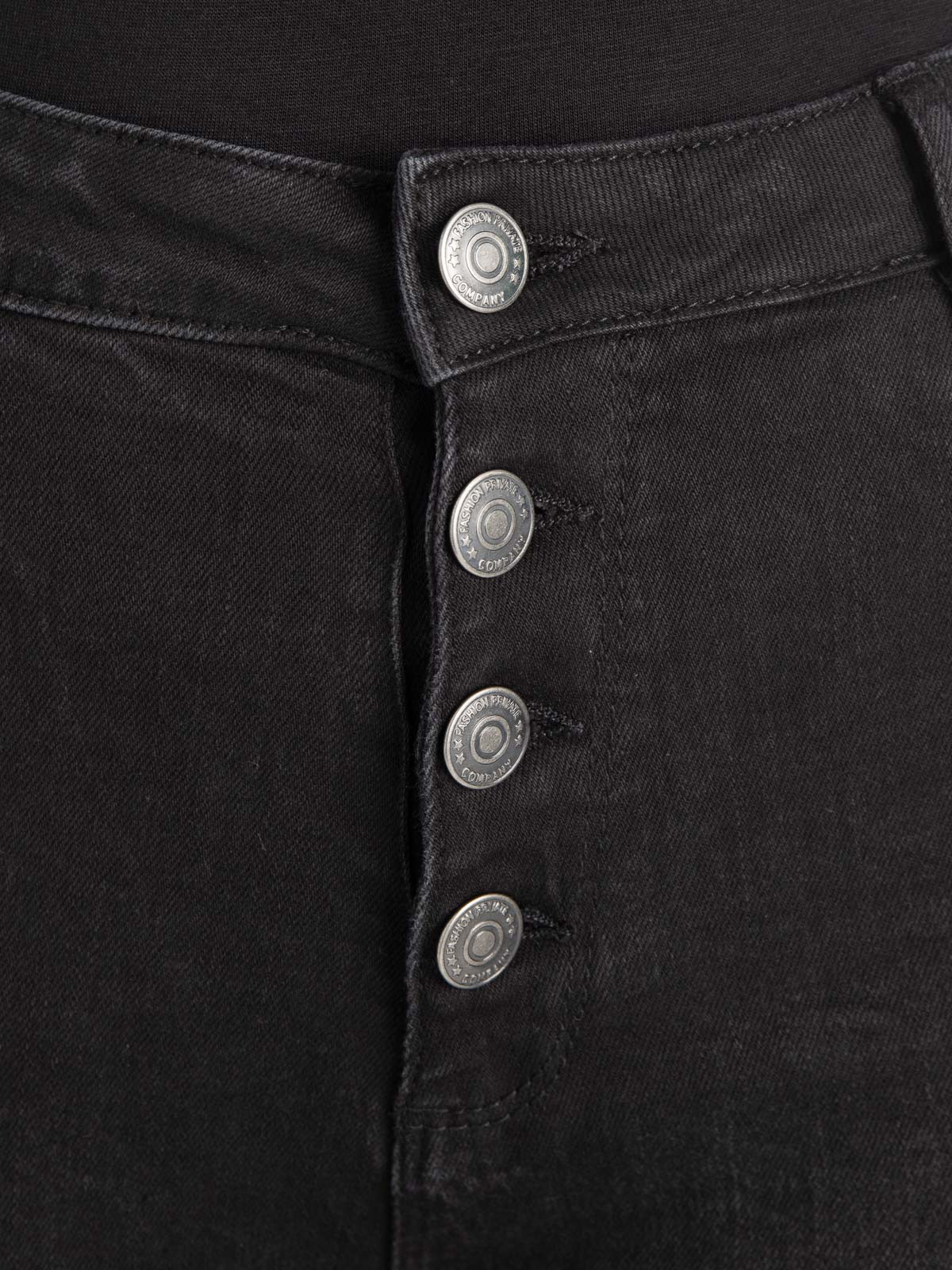 Jean skinny taille haute noir femme Jean skinny taille haute noir femme