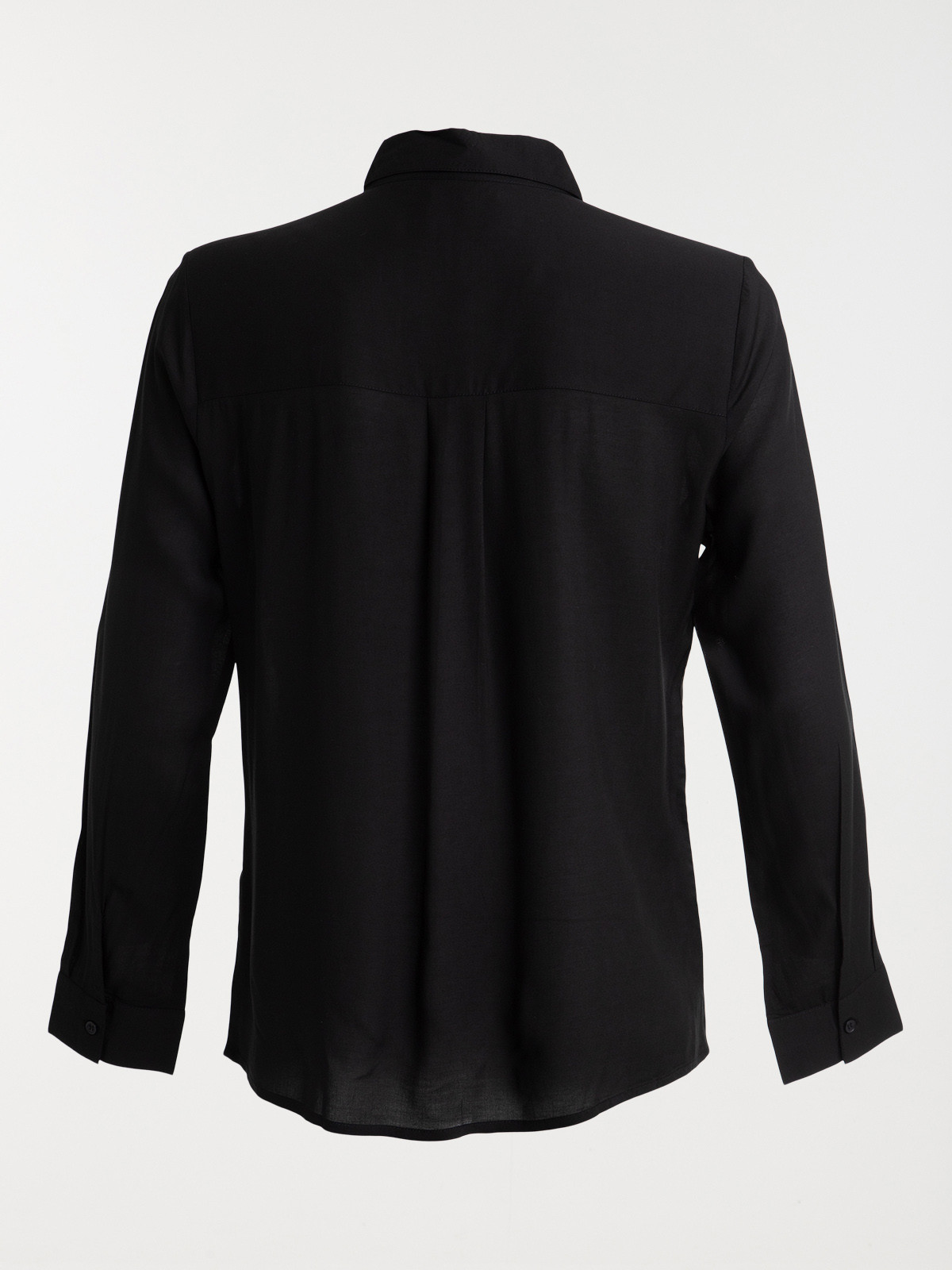 Chemise noire manches longues femme Chemise noire manches longues femme