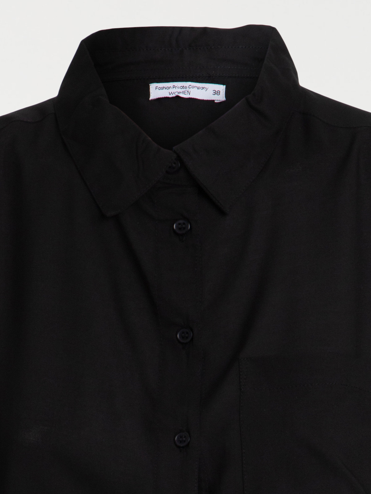 Chemise noire manches longues femme Chemise noire manches longues femme