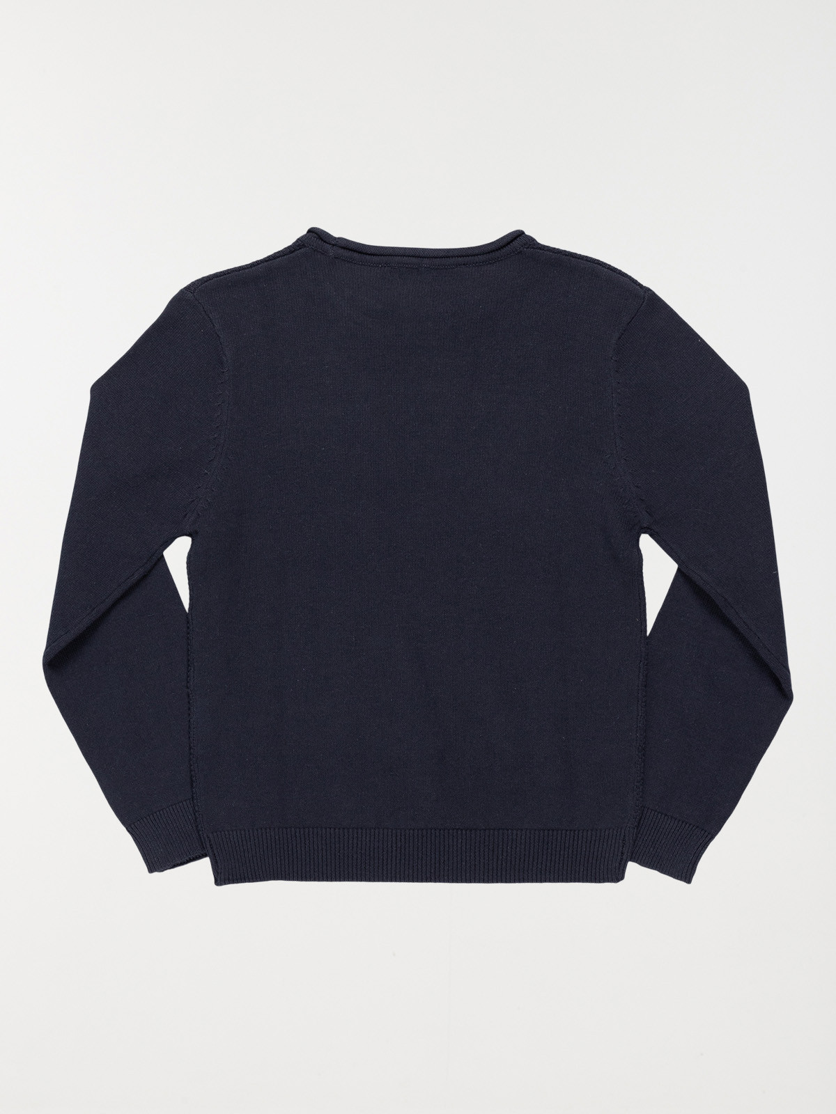 Pull marine 100% coton garçon (3-12A) Pull marine 100% coton garçon (3-12A)