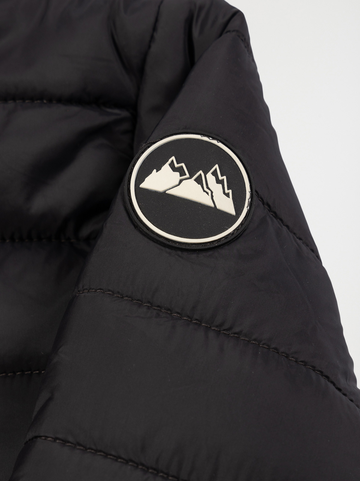 Doudoune légère noire garçon (3-12A)