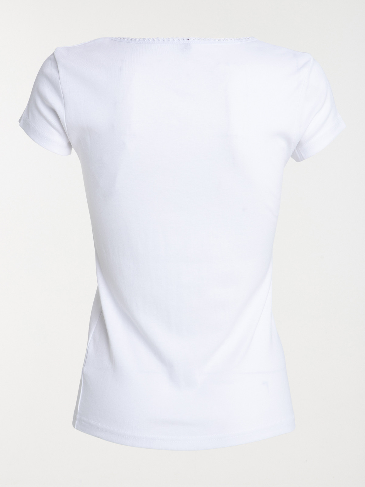 T-shirt manches courtes blanc femme T-shirt manches courtes blanc femme