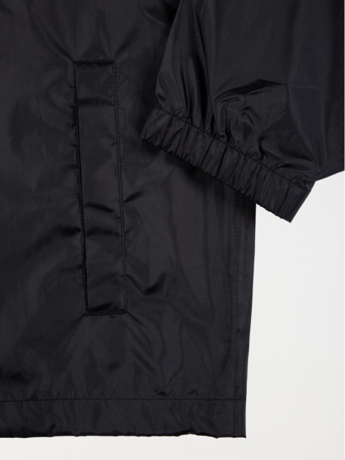 Coupe vent noir adulte