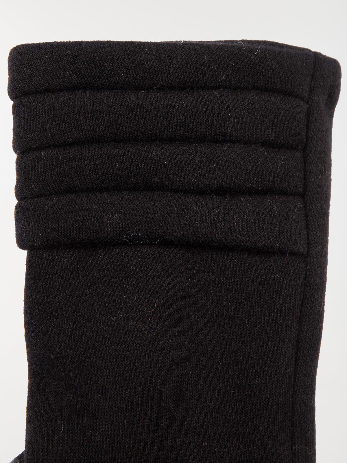 Gants noirs tactile femme