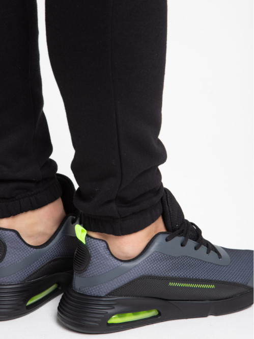 Pantalon sport noir homme