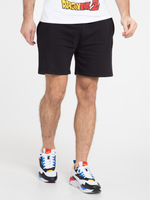 Short basique noir homme