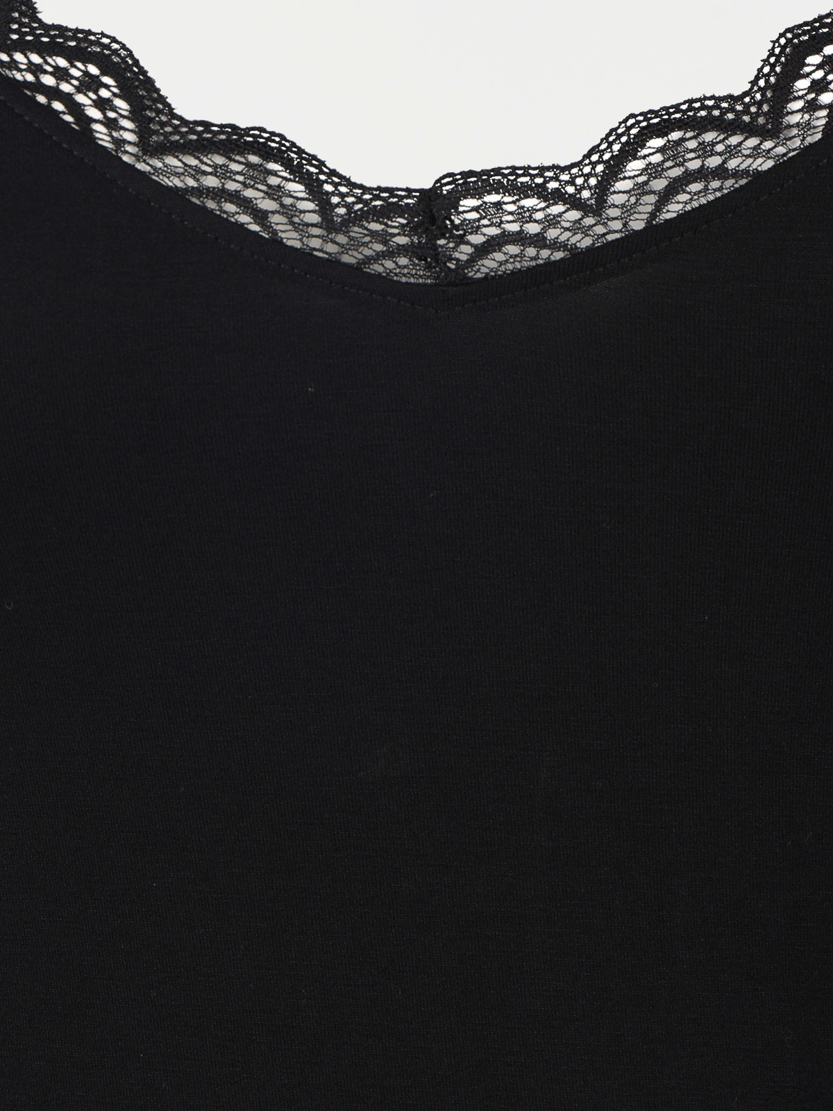 Débardeur noir grande taille femme