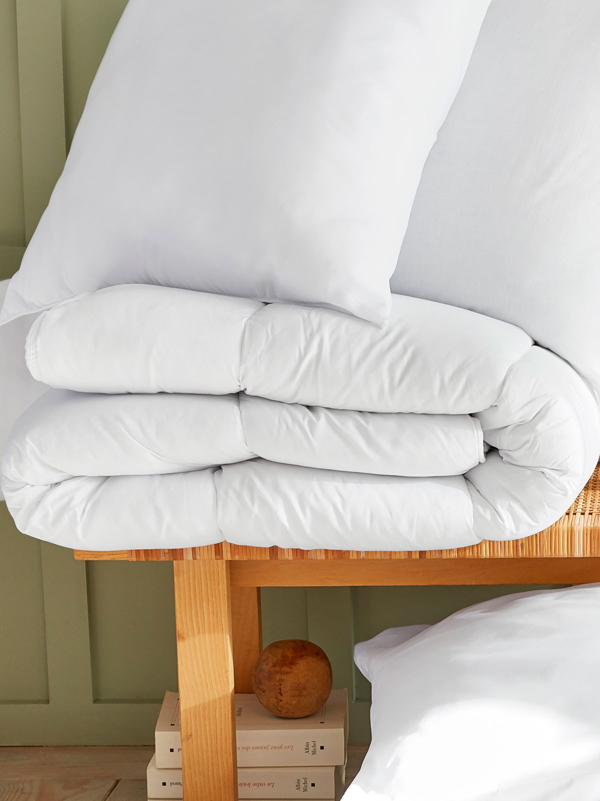 Couette blanche chaude 140 x 200 cm