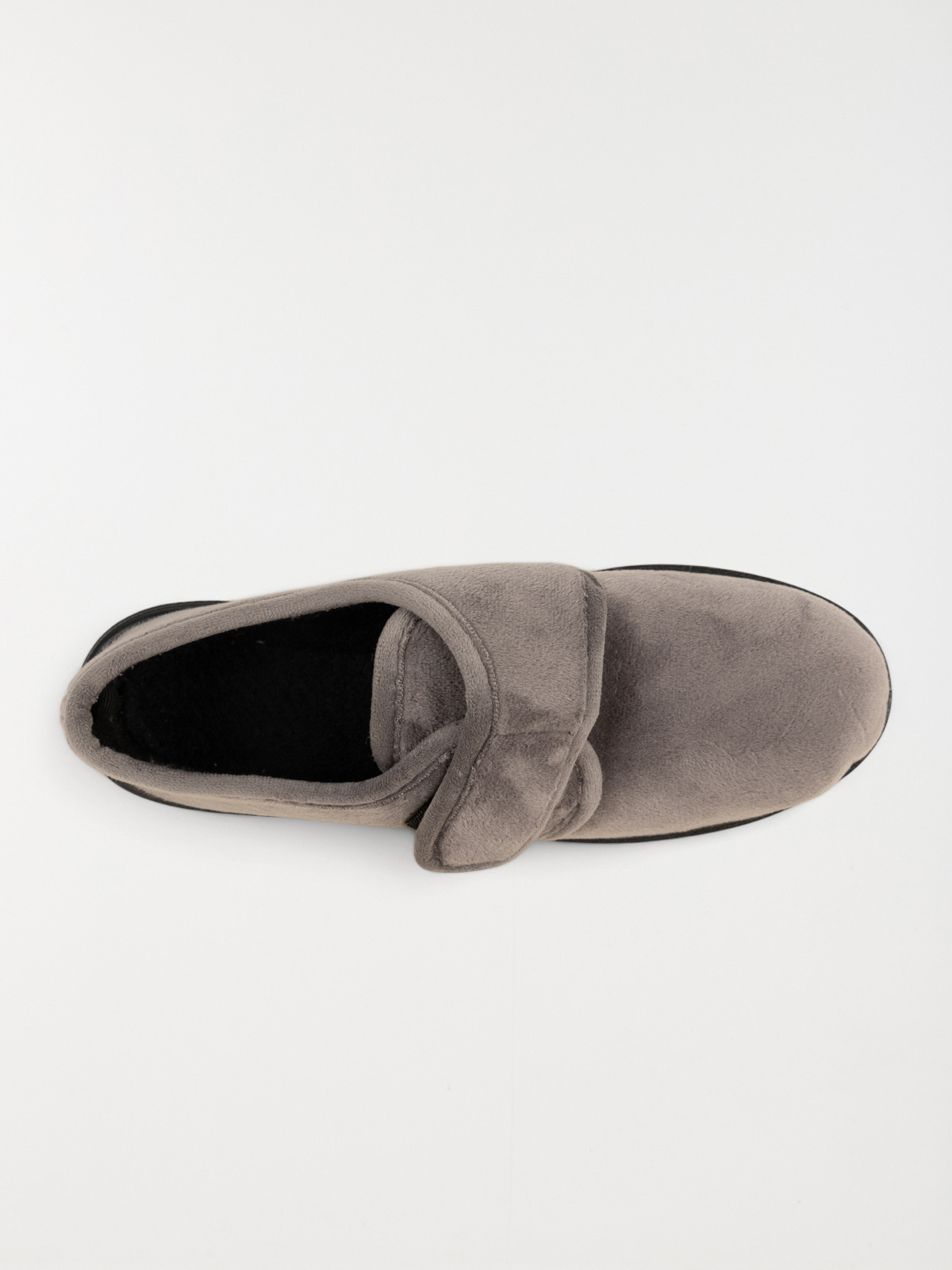 Chaussons compensés gris femme (36-41)