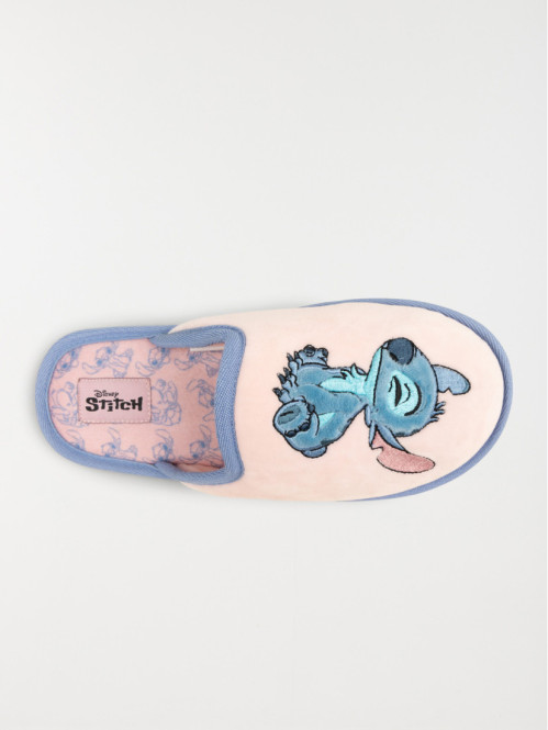 Mule femme Stitch rose (36-41)