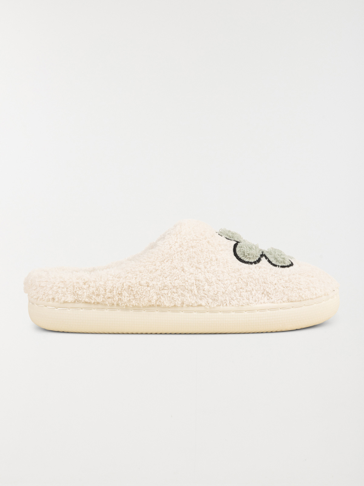 Chaussons mules fleur femme (36-41)