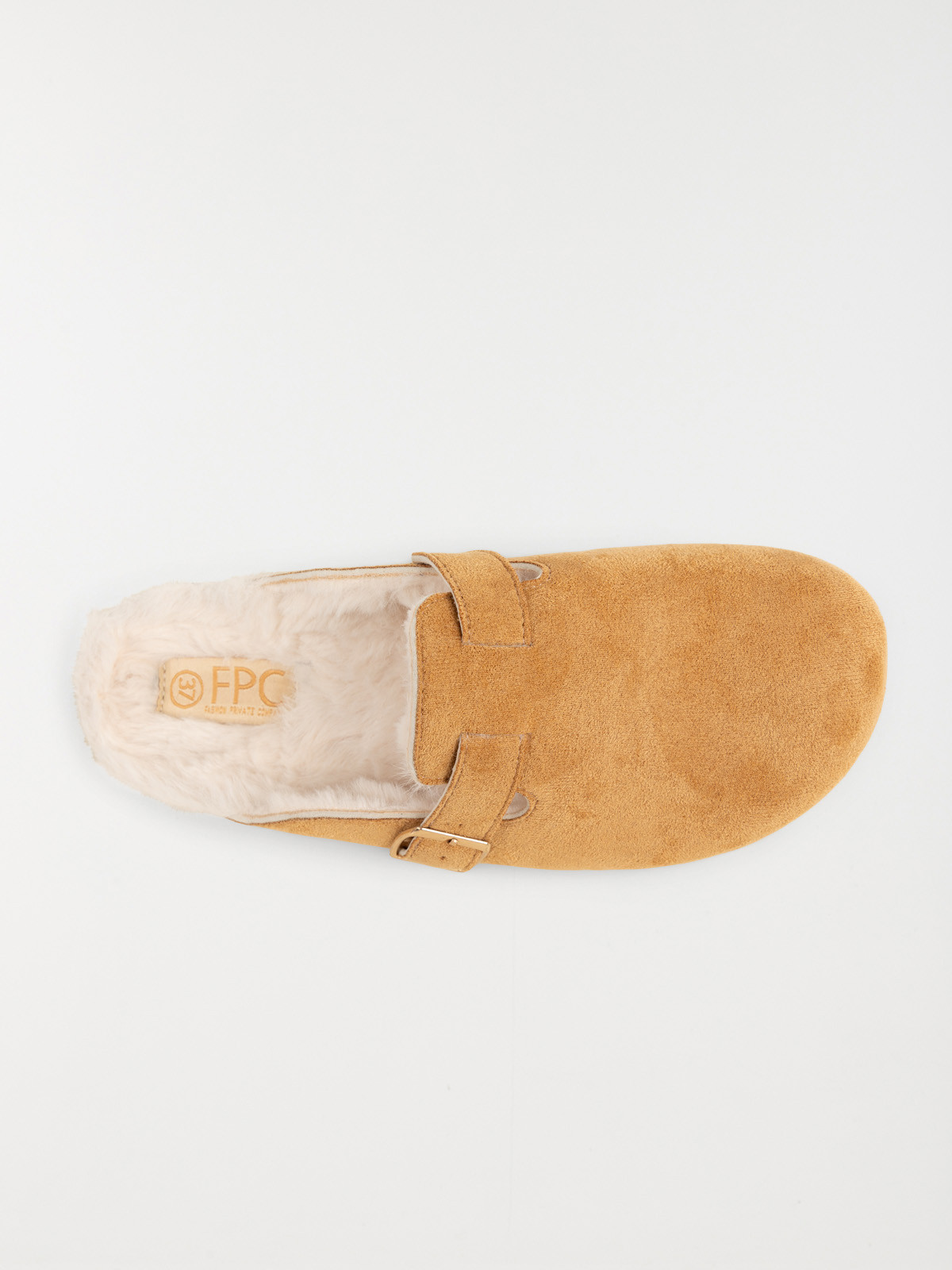 Mules plates femme beige (37-42)