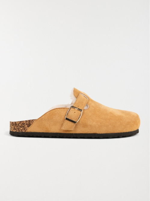 Mules plates femme beige 37 42