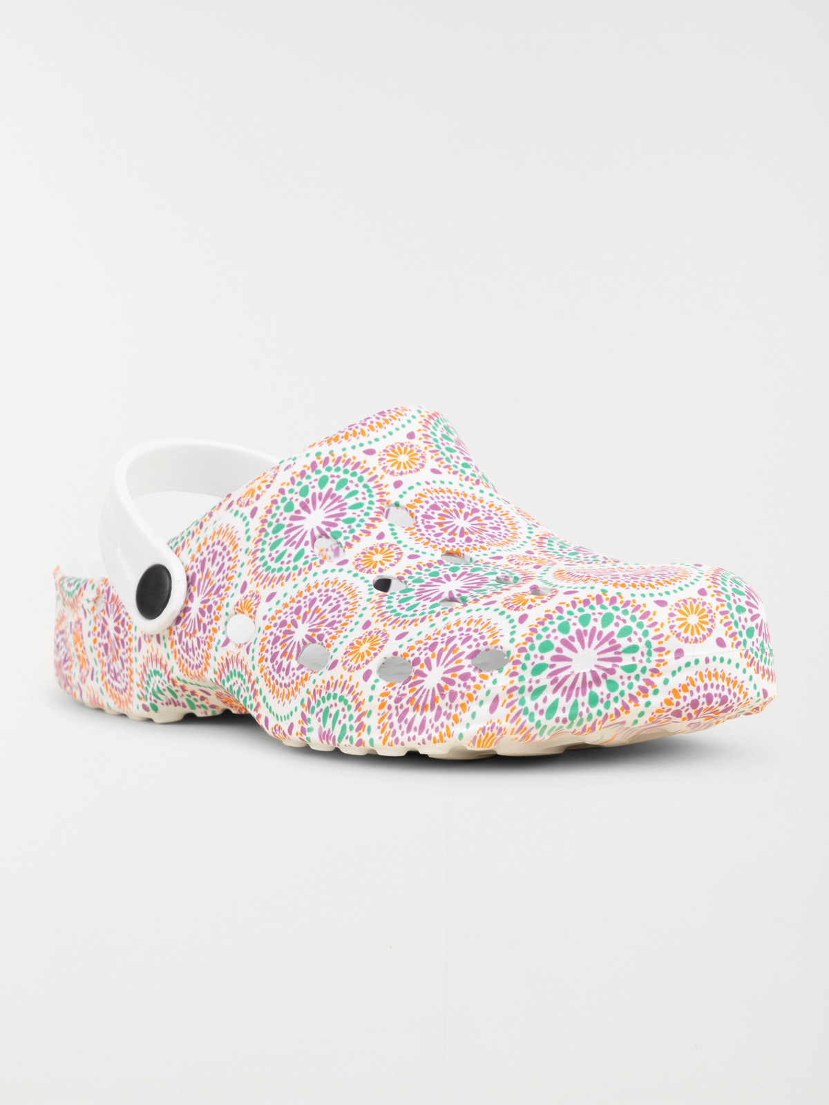 Sabots imprimés plastiques femme (36-41)