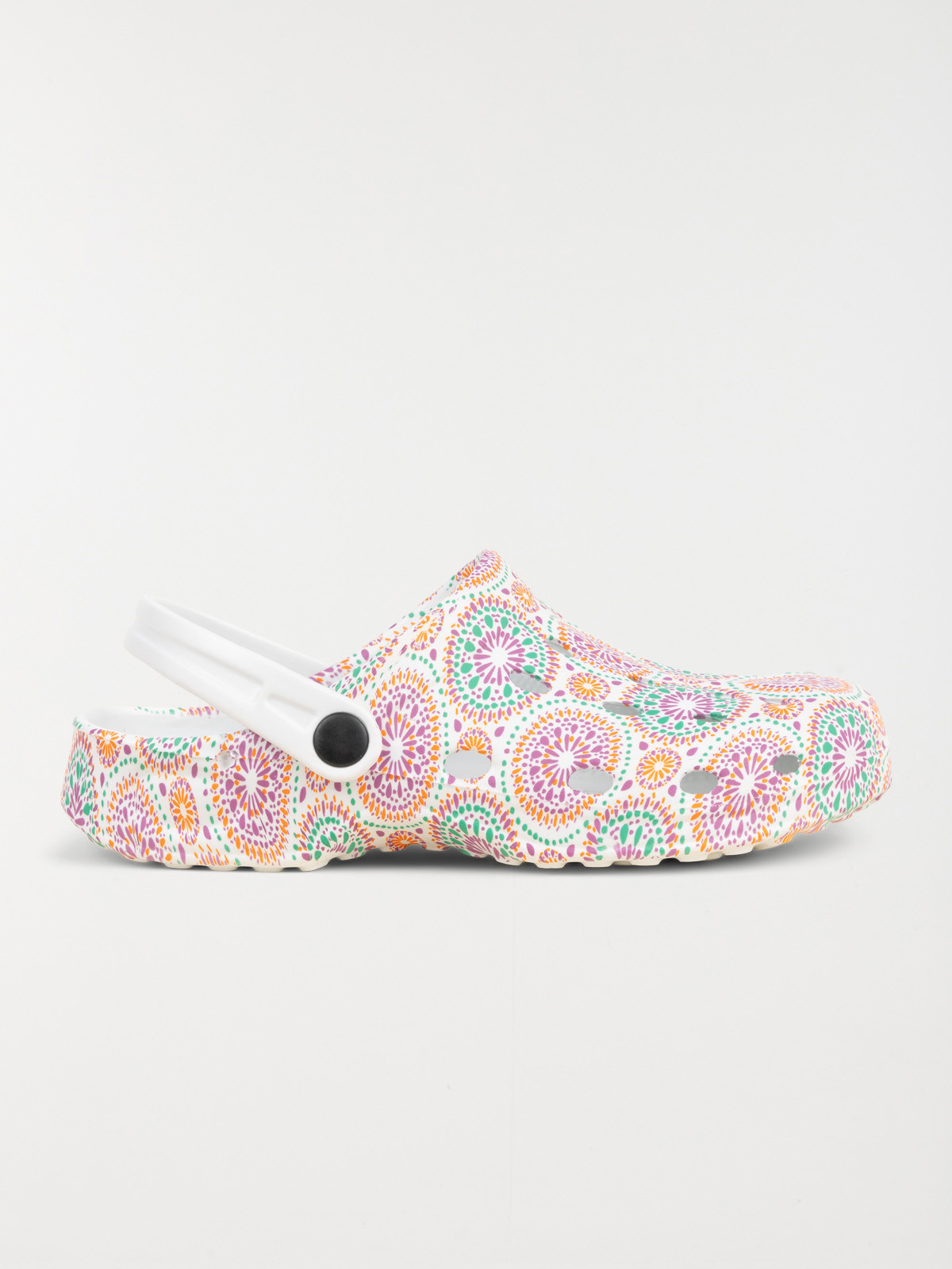 Sabots imprimés plastiques femme (36-41)