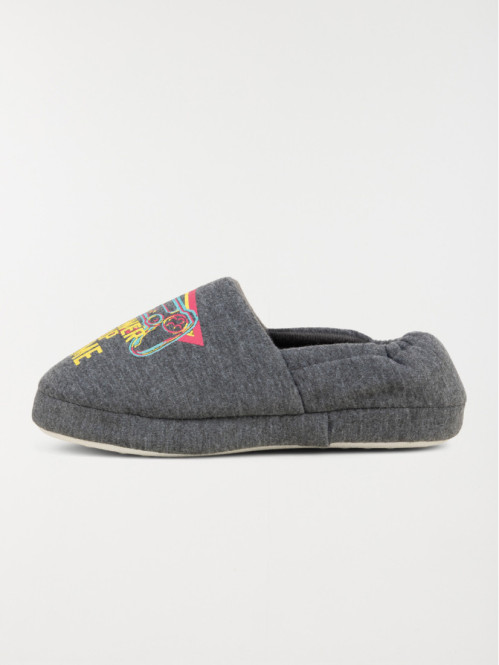 Chaussons gris jeu vidéo garçon (32-39) Chaussons gris jeu vidéo garçon (32-39)