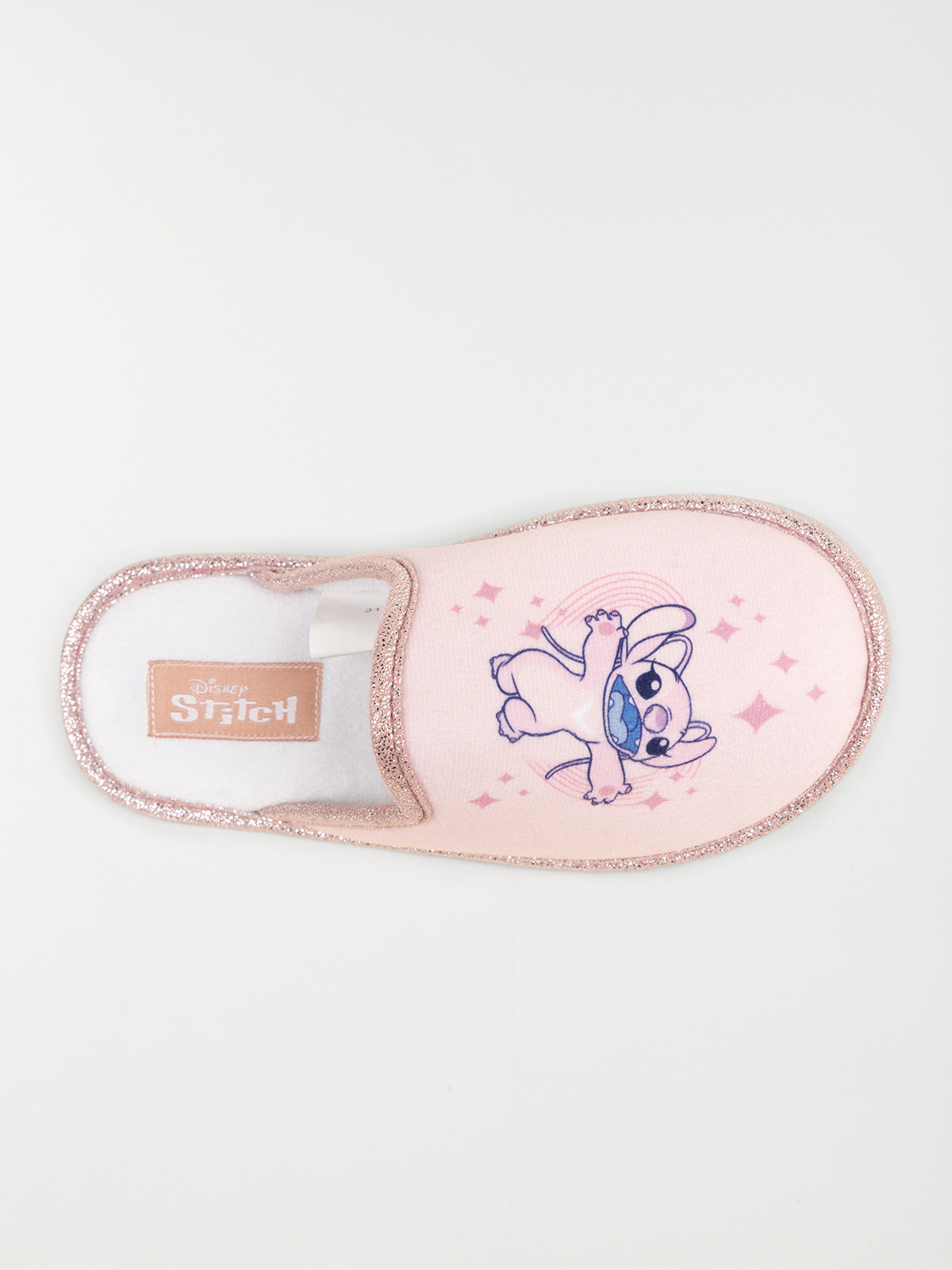 Chausson mule Stitch rose fille (31-35)
