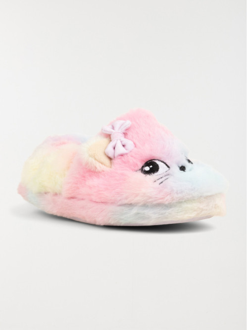 Chaussons multicolore fille...