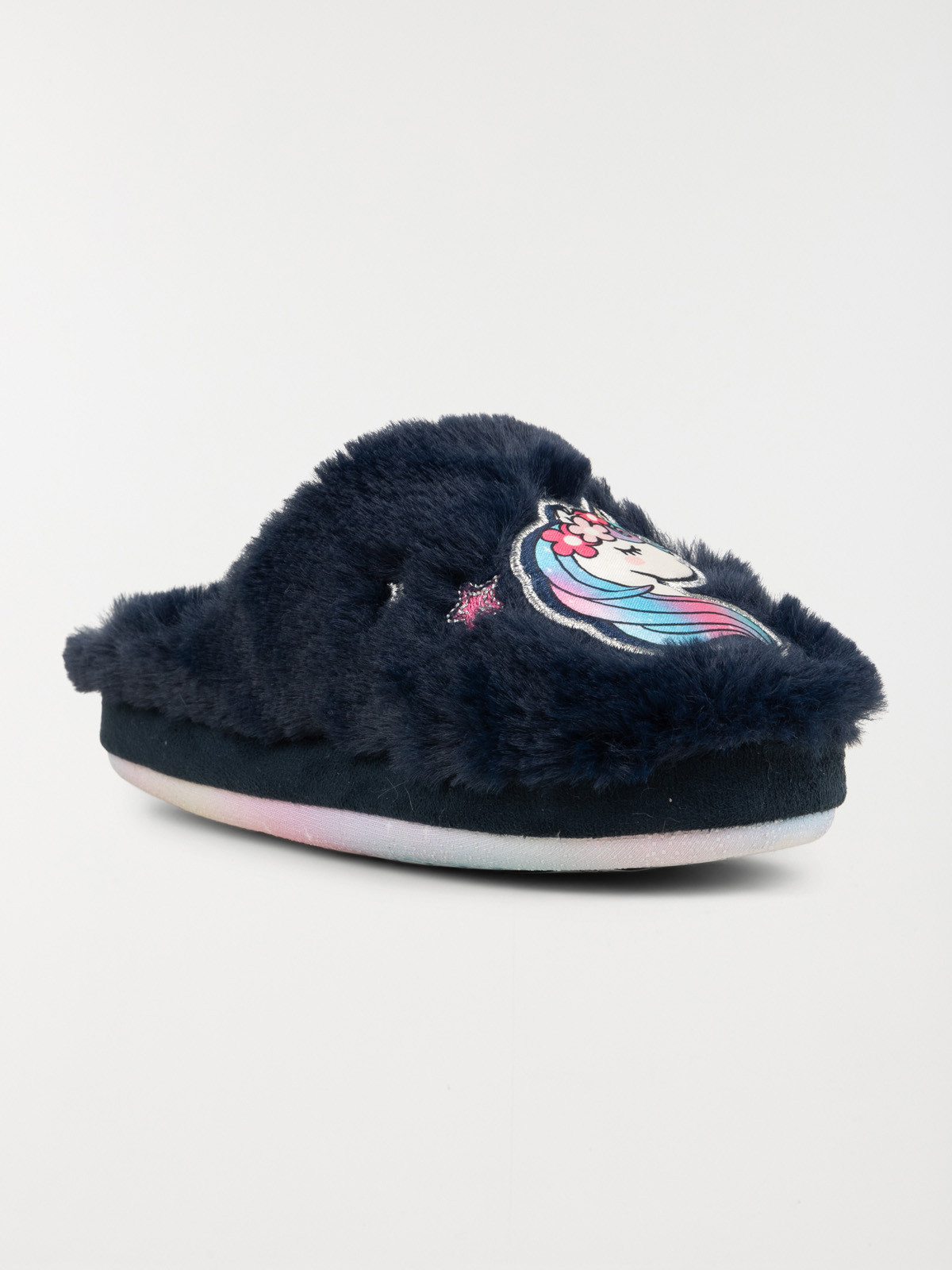 Chaussons mules licorne fille (31-35)