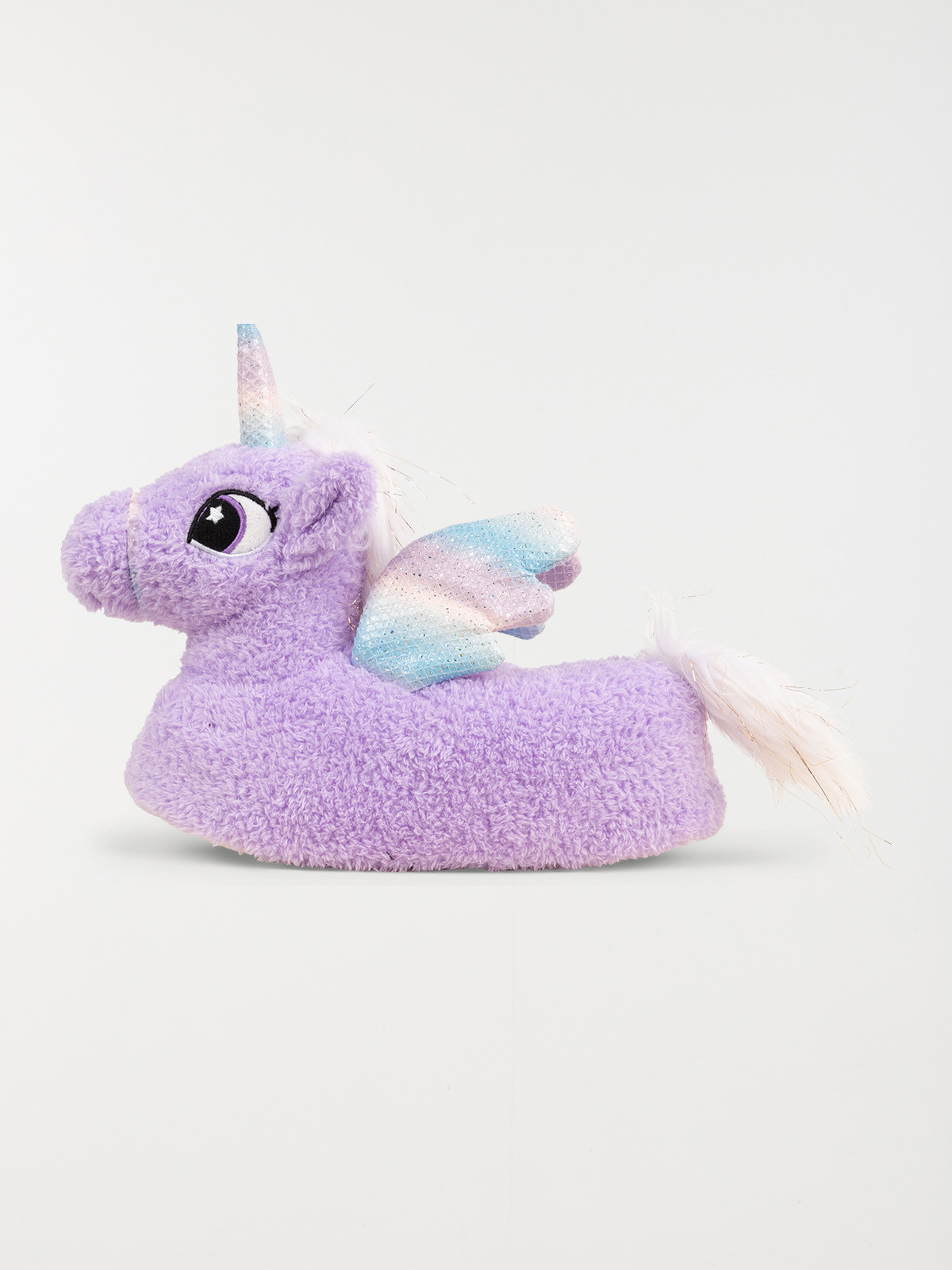 Chaussons licorne lilas fille (32-35) Chaussons licorne lilas fille (32-35)