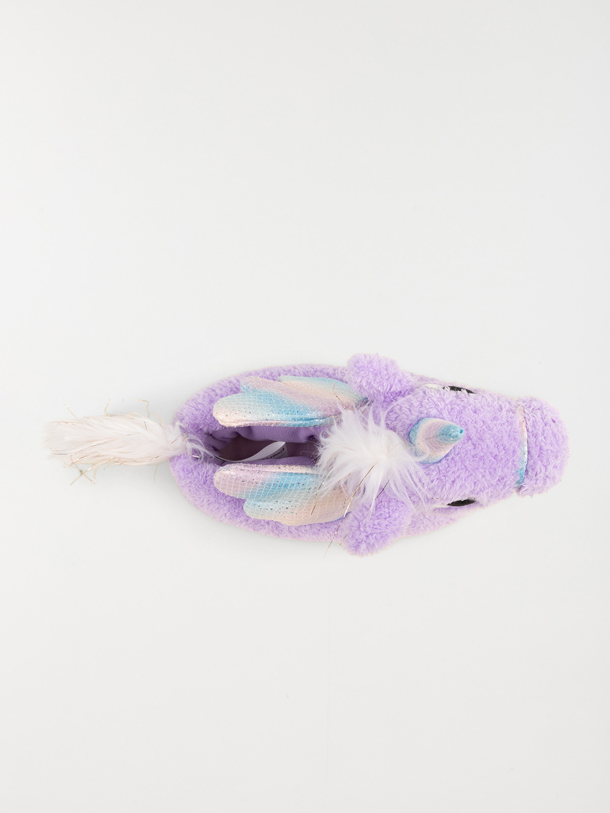 Chaussons licorne lilas fille (32-35) Chaussons licorne lilas fille (32-35)