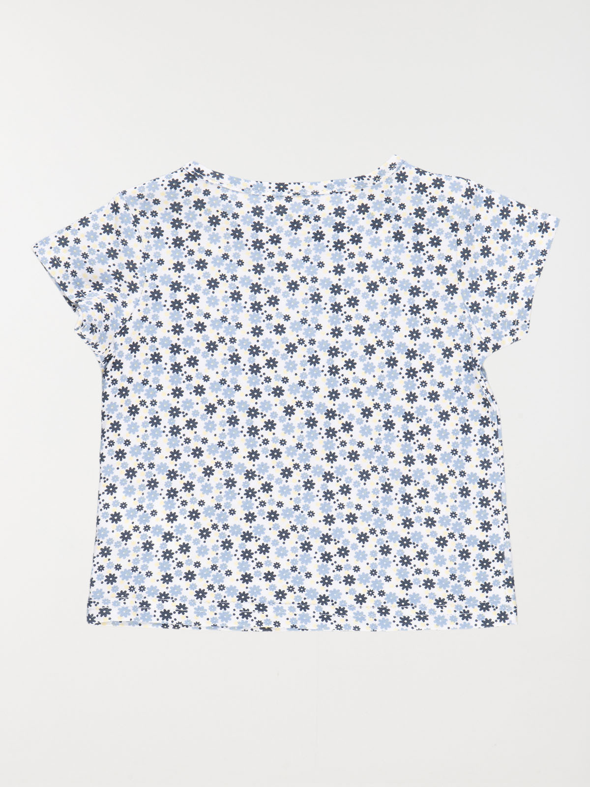 T-shirt fille imprimé fleuri (3-24M)