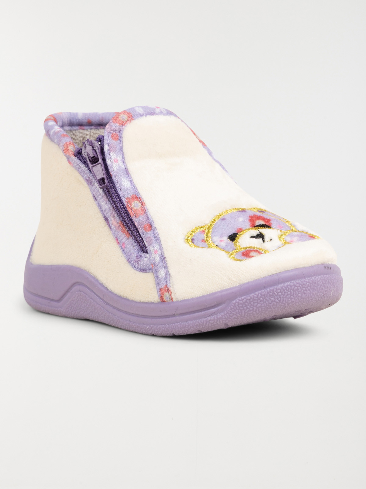 Chaussons montants ourson fille (19-24) Chaussons montants ourson fille (19-24)