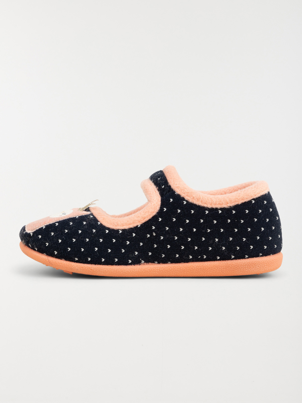 Chaussons hibou et coeur fille (24-30)