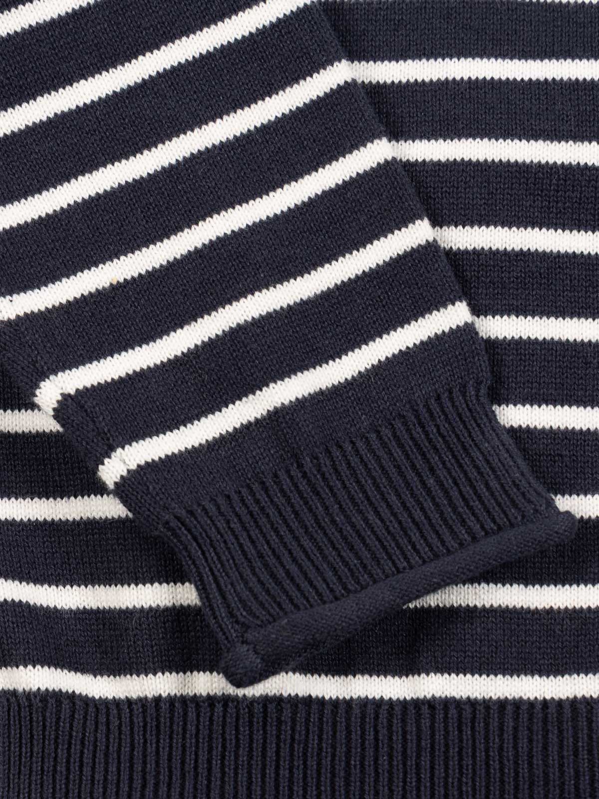 Pull marine rayé garçon (3-36M) Pull marine rayé garçon (3-36M)