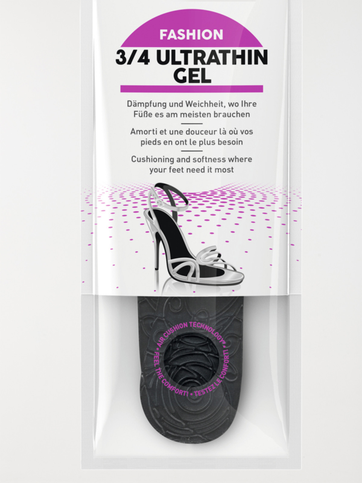 Semelle 3/4 TANA ultrafine gel (36-41)