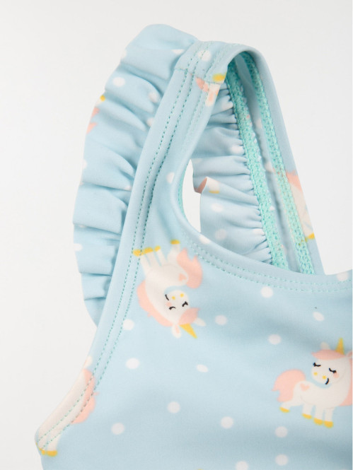 Maillot de bain imprimé fille (3-24M) Maillot de bain imprimé fille (3-24M)