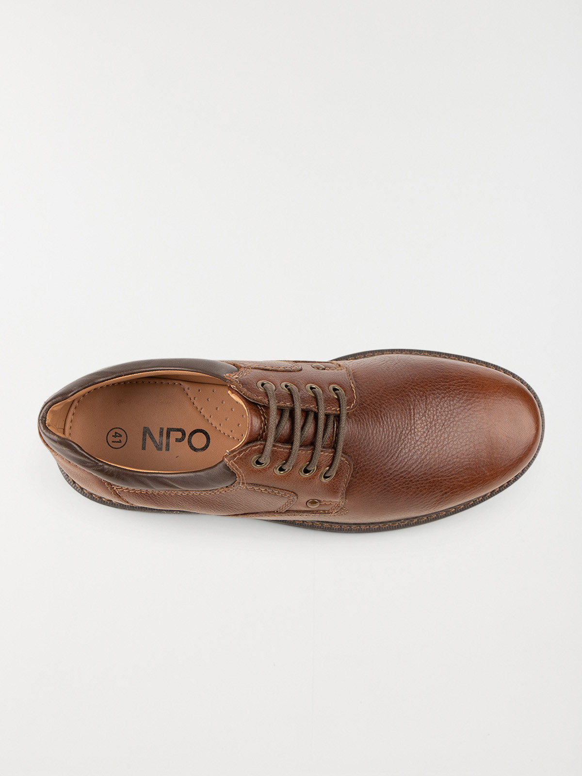 Chaussures lacets marrons homme (41-46)