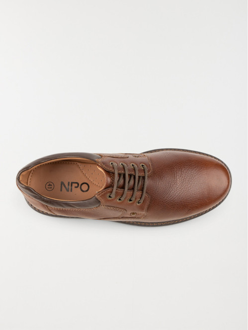 Chaussures lacets marrons...