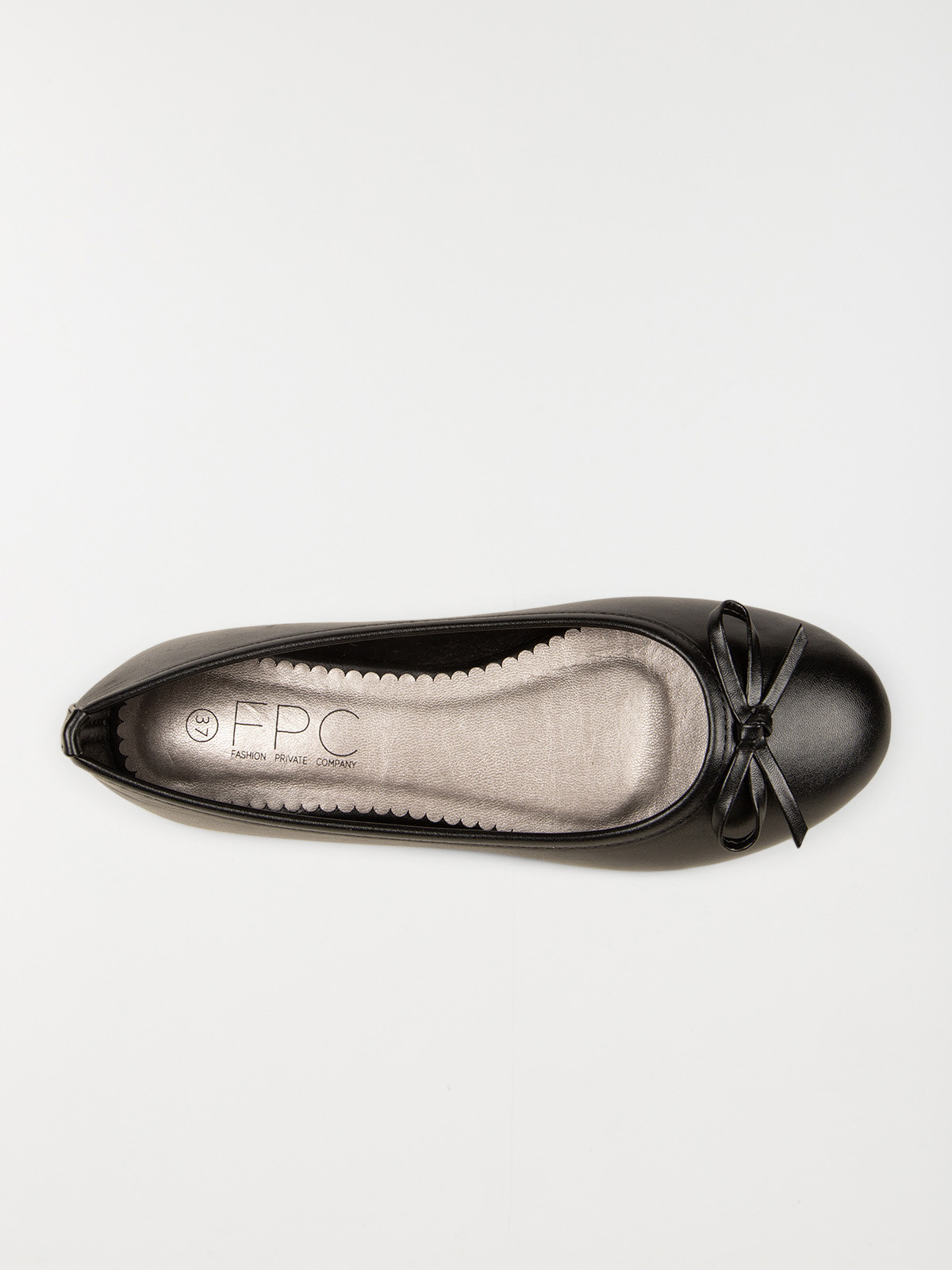 Ballerines coloris noir femme (37-42)