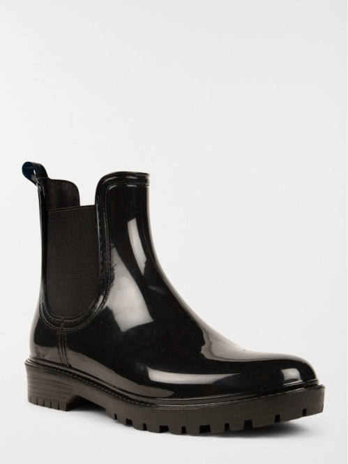 Bottines vernies noires...
