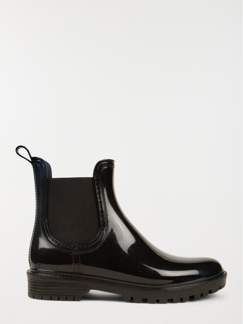 Bottines vernies noires...