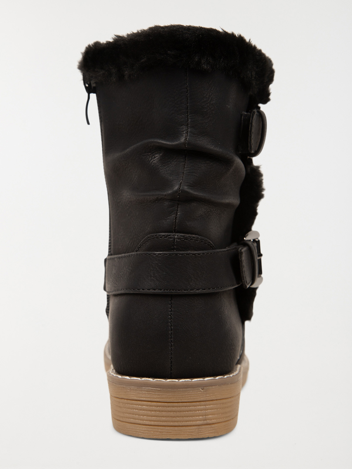 Bottines noires fourrées femme (36-41) Bottines noires fourrées femme (36-41)