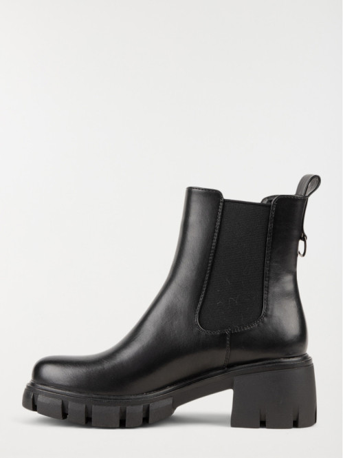 Bottines noires femme (36-41)