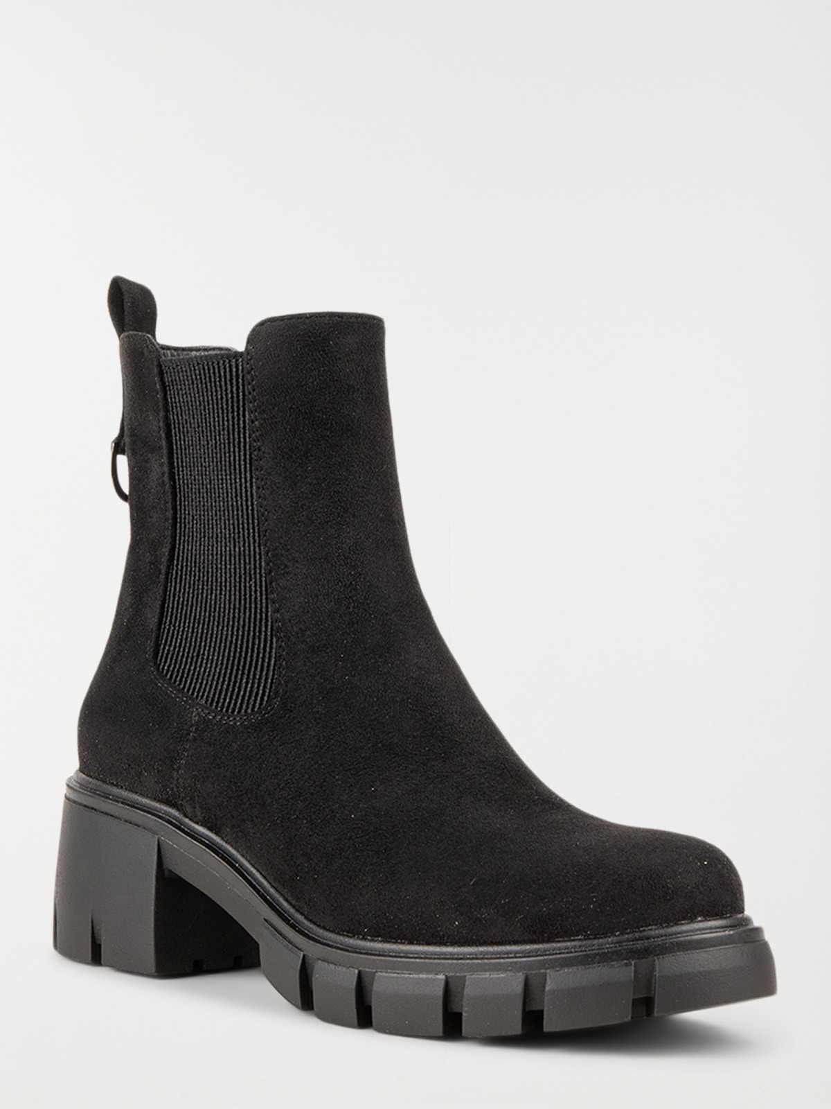 Bottines noires suédine femme (36-41)
