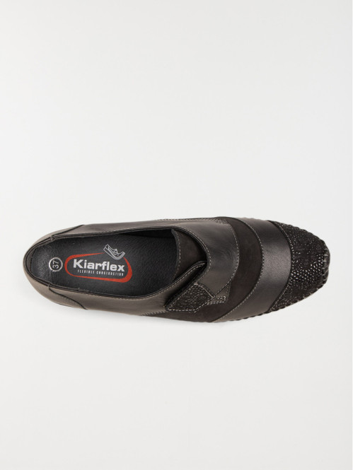 Chaussures à Talon Dune Noires - Bride élégante Pour Sortie Ou Bureau