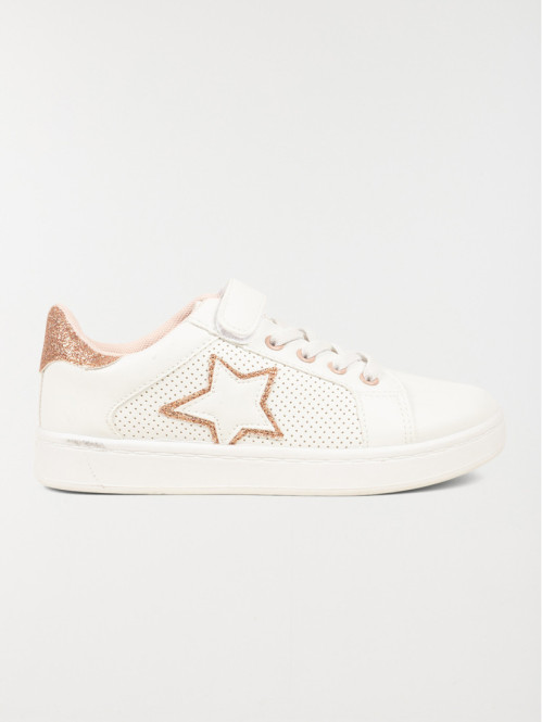 Baskets motif étoile fille (31-35)