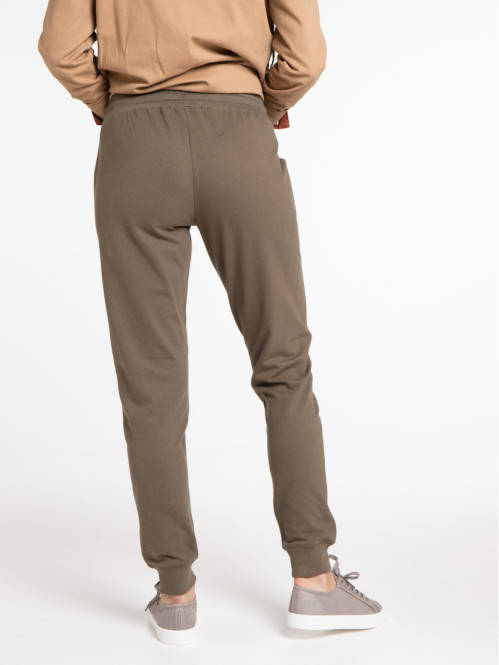 Pantalon de sport kaki femme