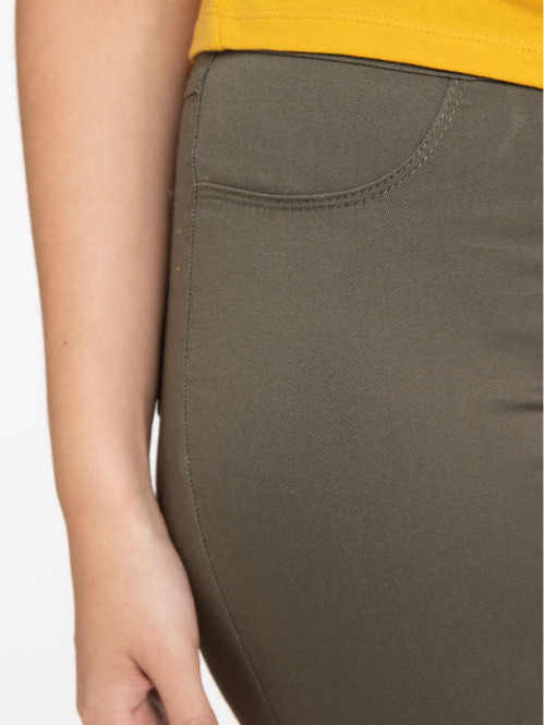 Jegging kaki femme Jegging kaki femme