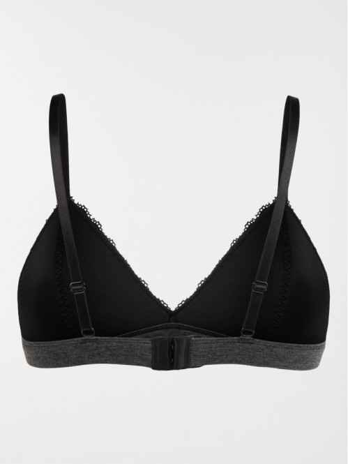 Soutien-gorge triangle gris...
