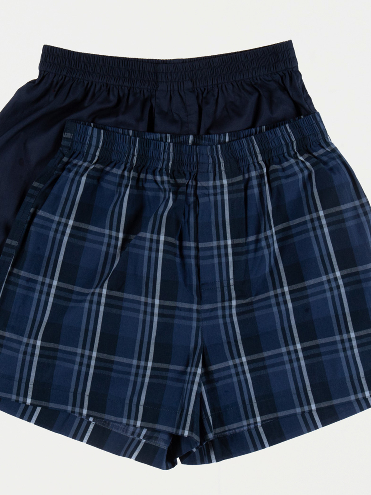 Lot de 2 caleçons homme bleu Lot de 2 caleçons homme bleu