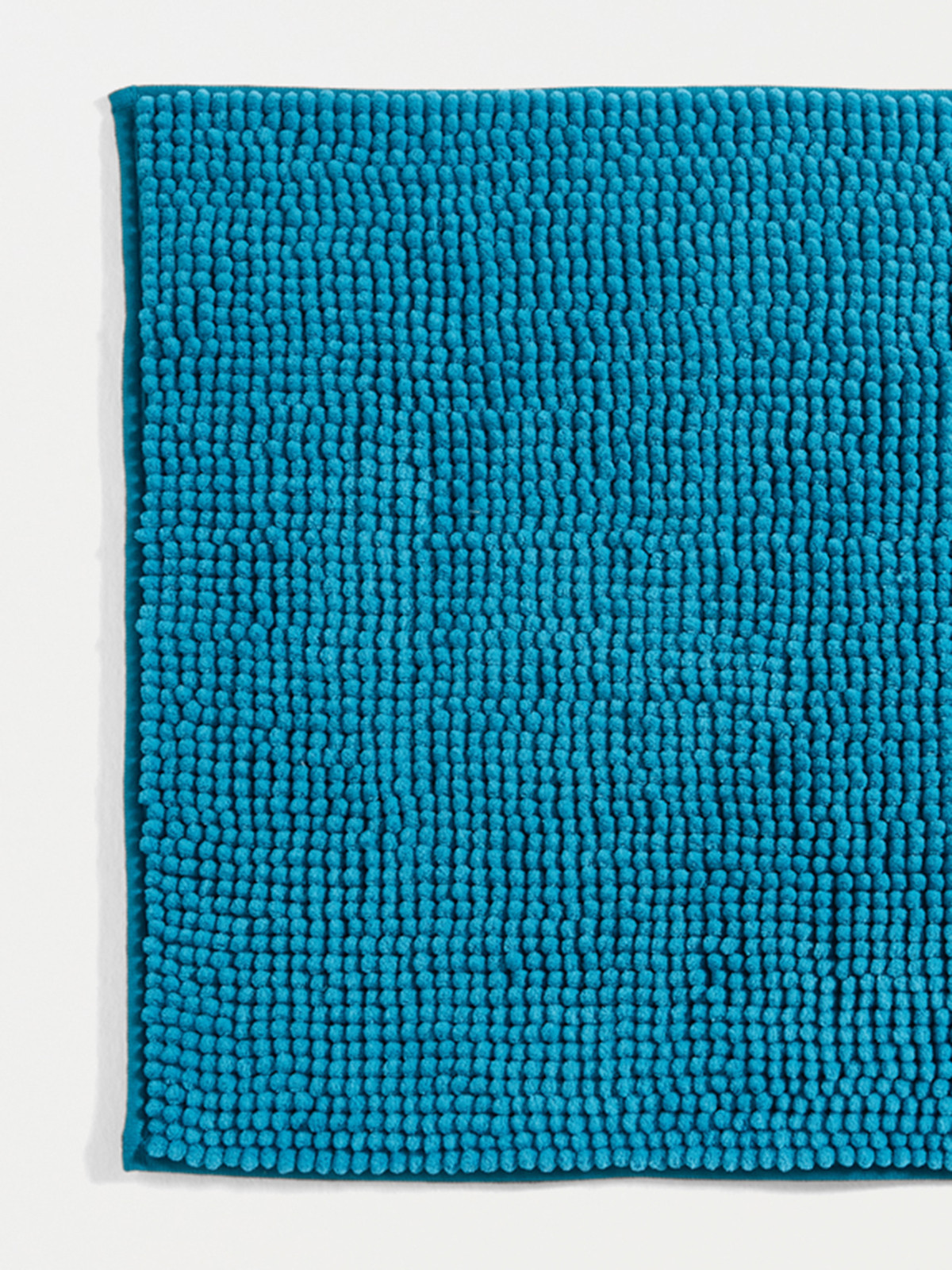 Tapis de bain chenille 50x80cm turquoise Tapis de bain chenille 50x80cm turquoise