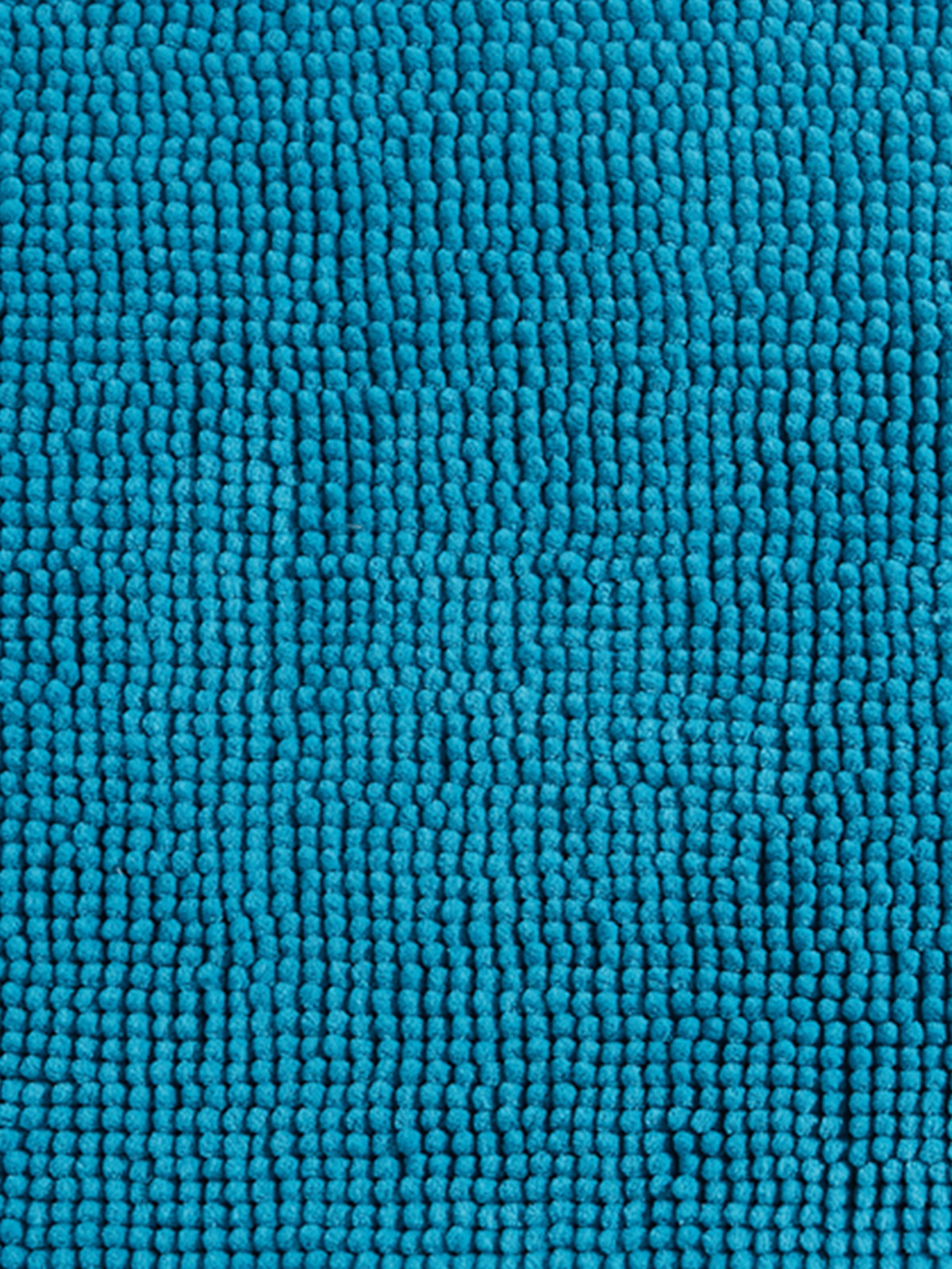 Tapis de bain chenille 50x80cm turquoise Tapis de bain chenille 50x80cm turquoise